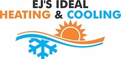 EJ's Ideal Heating & Cooling Logo
